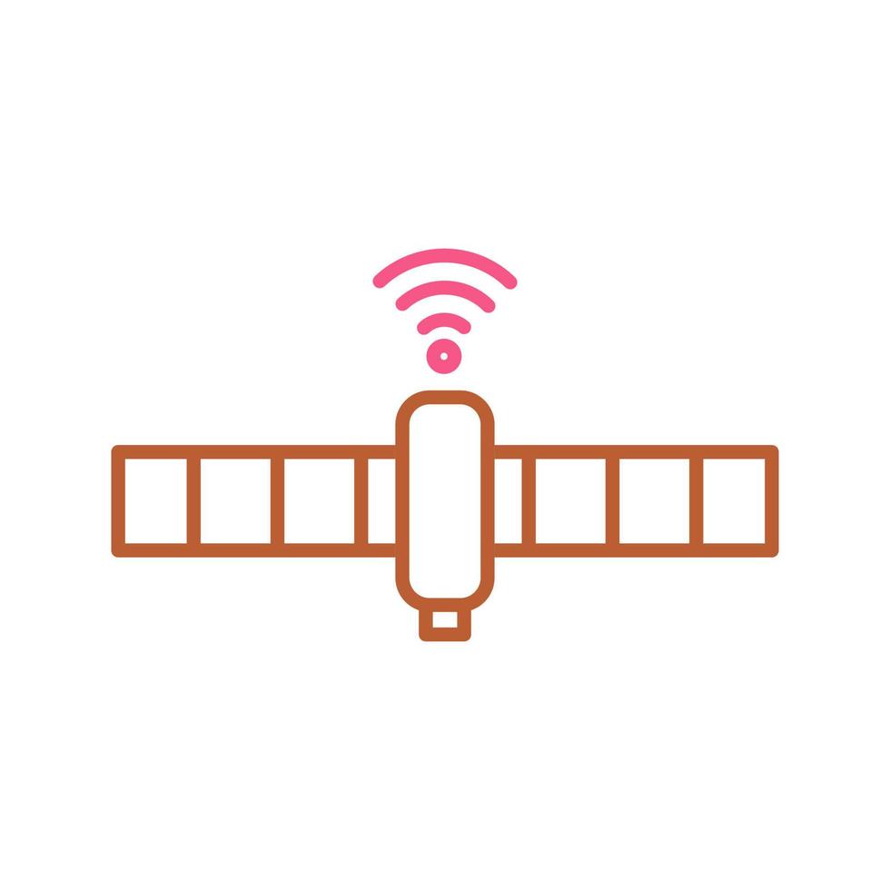 unico satellitare vettore icona