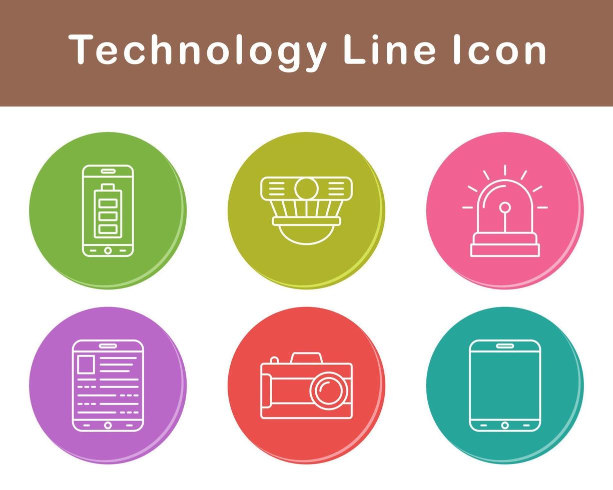 tecnologia vettore icona impostato