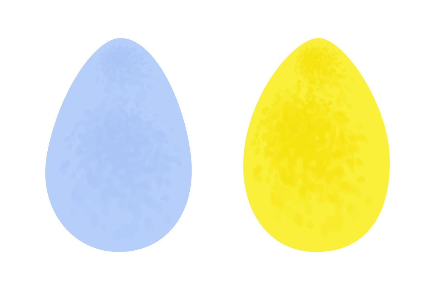 impostato di astratto luminosa Pasqua uova nel di moda pallido occhiali da sole nel acquerello. contento Pasqua. etichetta. icona vettore