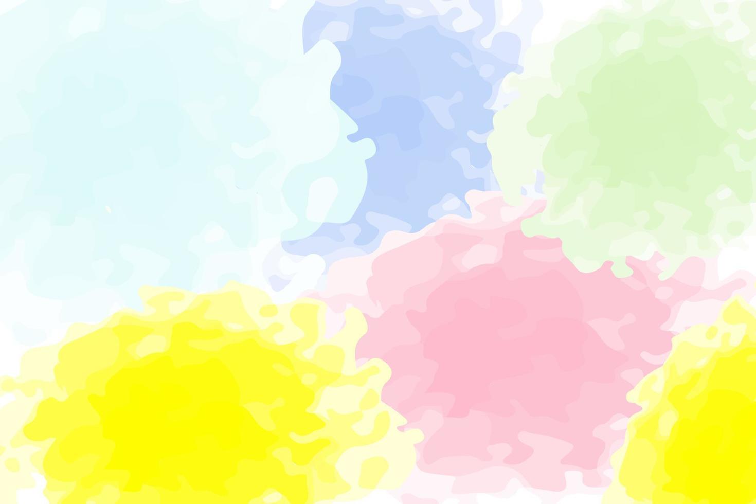 astratto macchie nel luminosa primavera pastello colori nel acquerello. astratto sfondo. struttura. modello vettore
