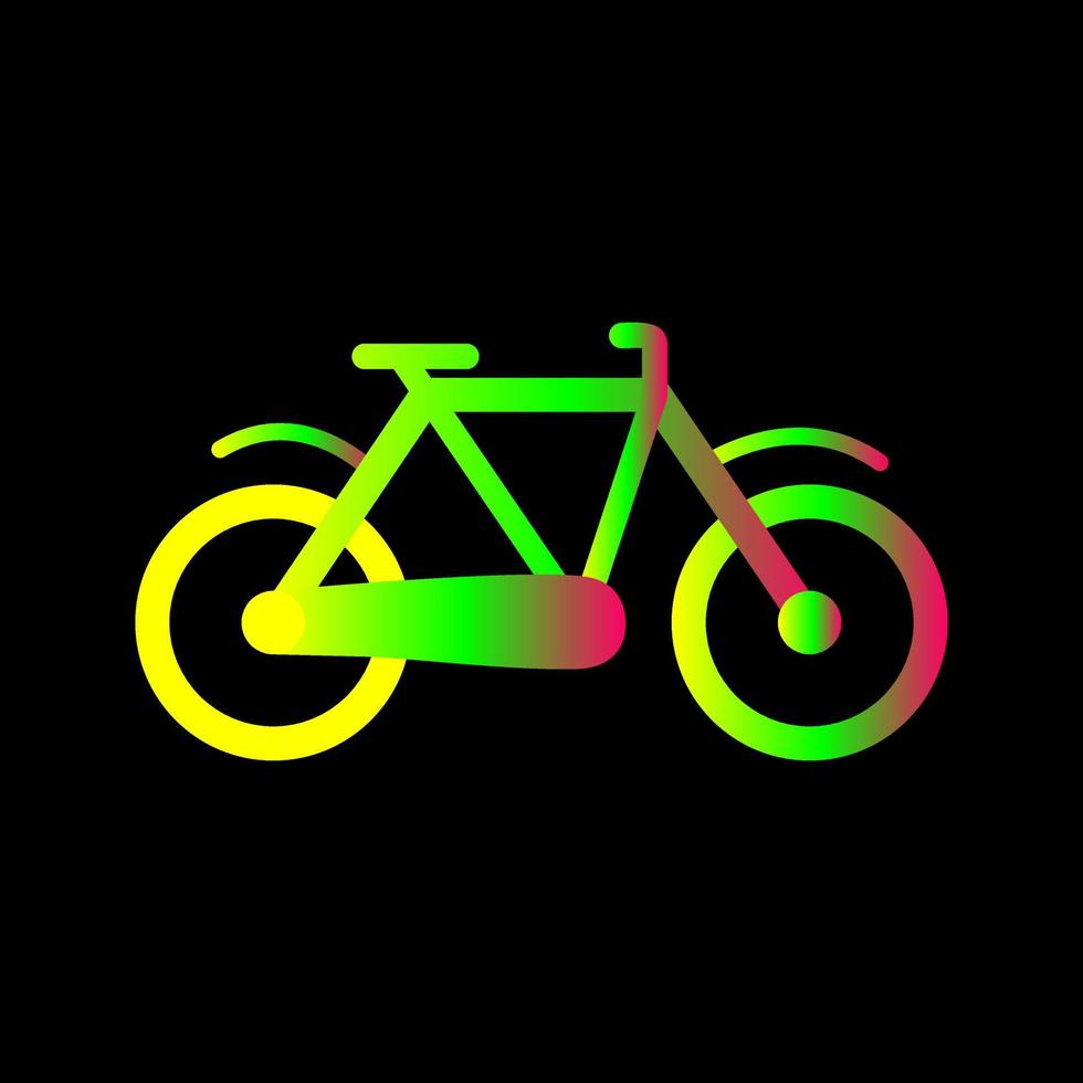 bicicletta vettore icona