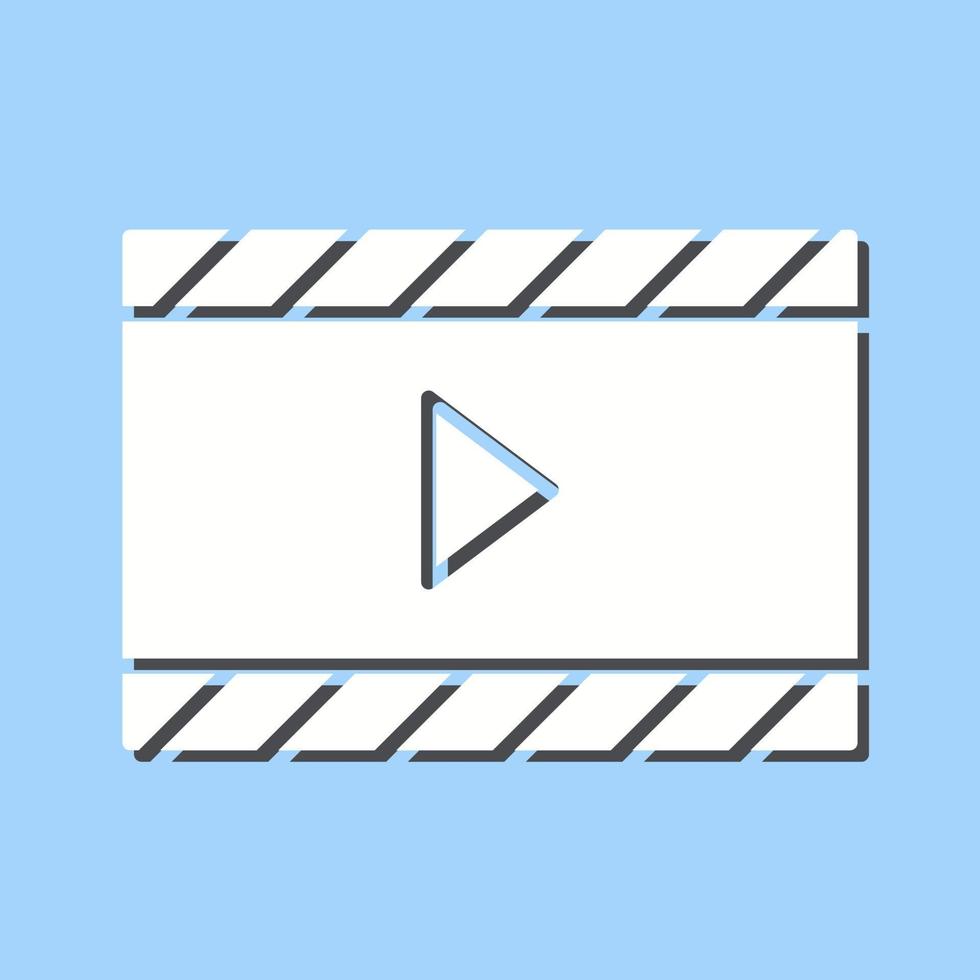 unico video e animazione vettore icona
