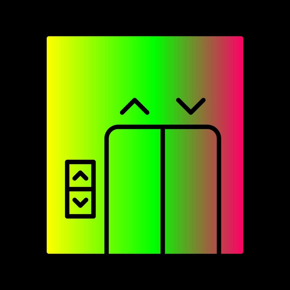 ascensore vettore icona