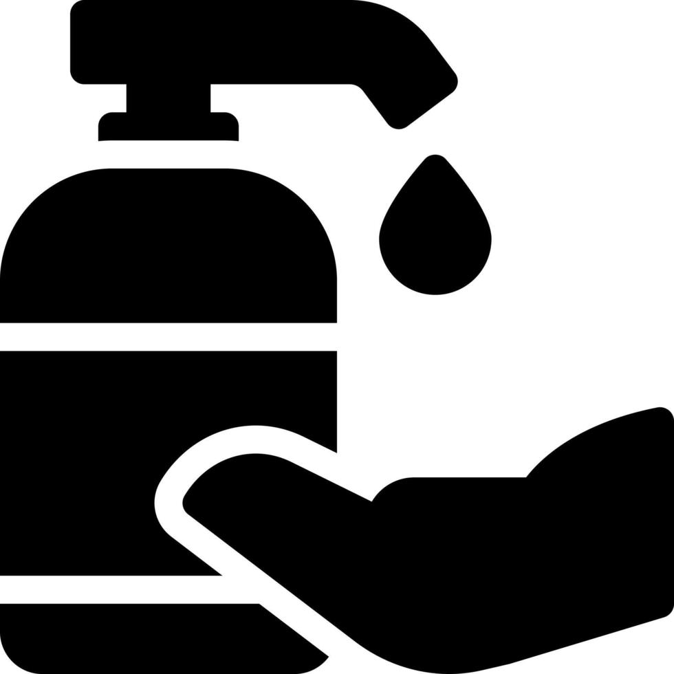 illustrazione vettoriale del disinfettante su uno sfondo. simboli di qualità premium. icone vettoriali per il concetto e la progettazione grafica.
