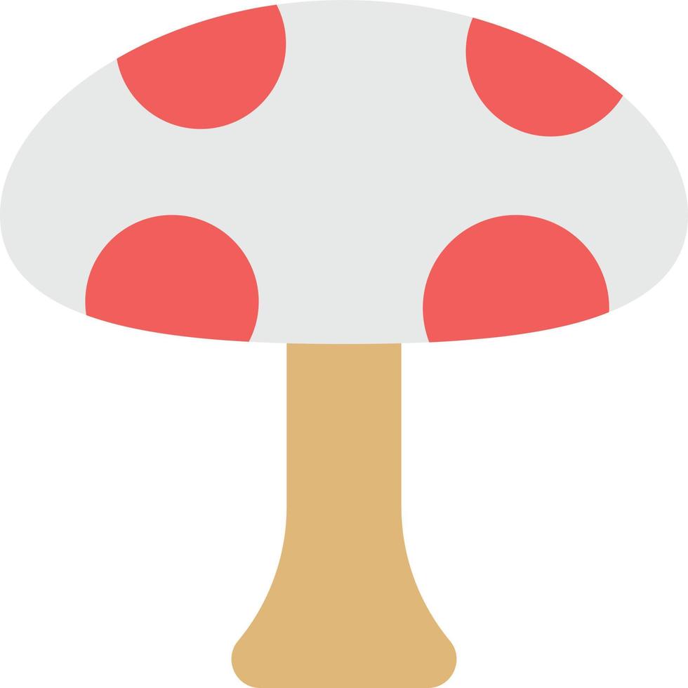 illustrazione vettoriale di funghi su uno sfondo. simboli di qualità premium. icone vettoriali per il concetto e la progettazione grafica.