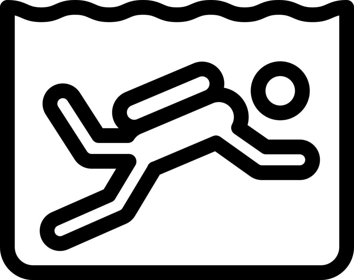 illustrazione vettoriale di immersione su uno sfondo simboli di qualità premium. icone vettoriali per il concetto e la progettazione grafica.