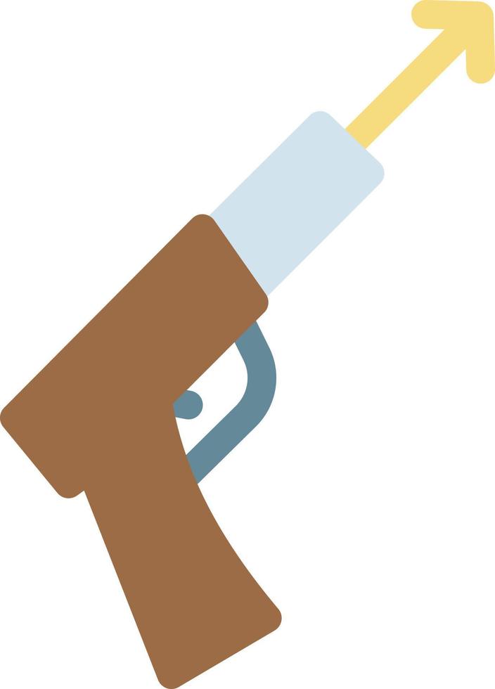 freccia pistola vettore illustrazione su un' sfondo.premio qualità simboli.vettore icone per concetto e grafico design.
