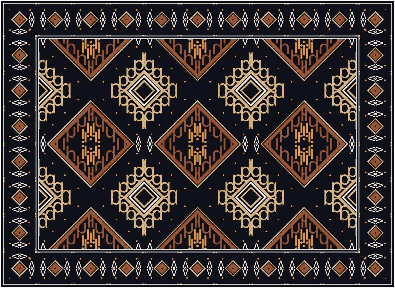 antico persiano tappeto, scandinavo persiano tappeto moderno africano etnico azteco stile design per Stampa tessuto tappeti, asciugamani, fazzoletti, sciarpe tappeto, vettore