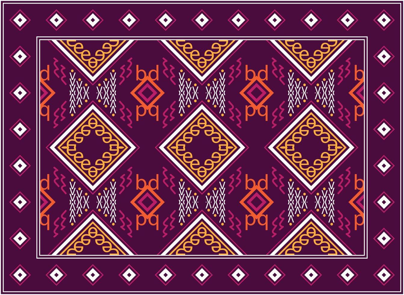 moderno persiano tappeto, contemporaneo moderno persiano tappeto, africano etnico azteco stile design per Stampa tessuto tappeti, asciugamani, fazzoletti, sciarpe tappeto, vettore