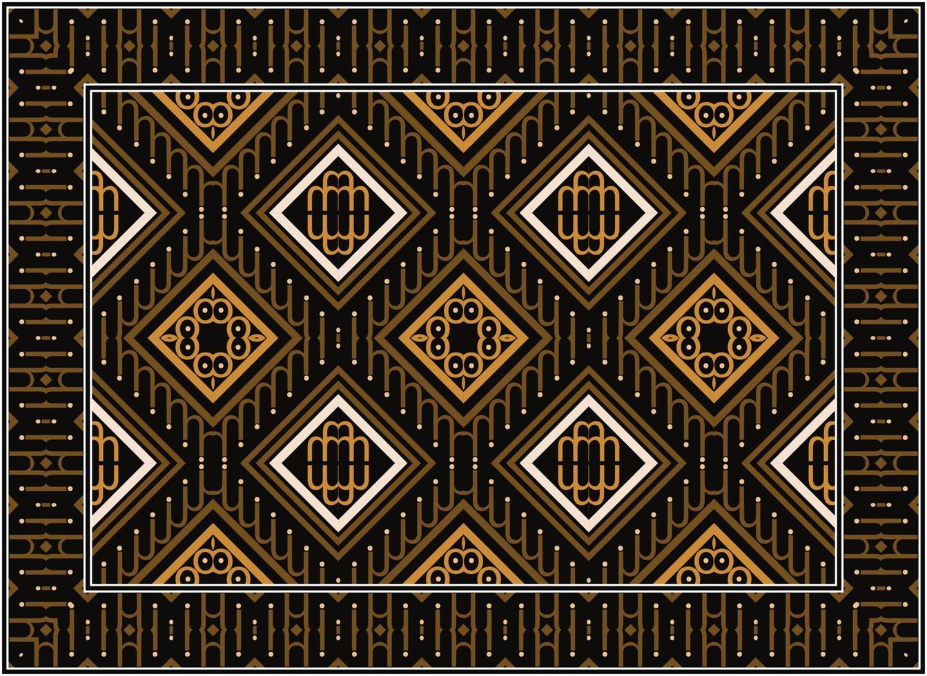 persiano tappeto modelli, motivo etnico senza soluzione di continuità modello boho persiano tappeto vivente camera africano etnico azteco stile design per Stampa tessuto tappeti, asciugamani, fazzoletti, sciarpe tappeto, vettore