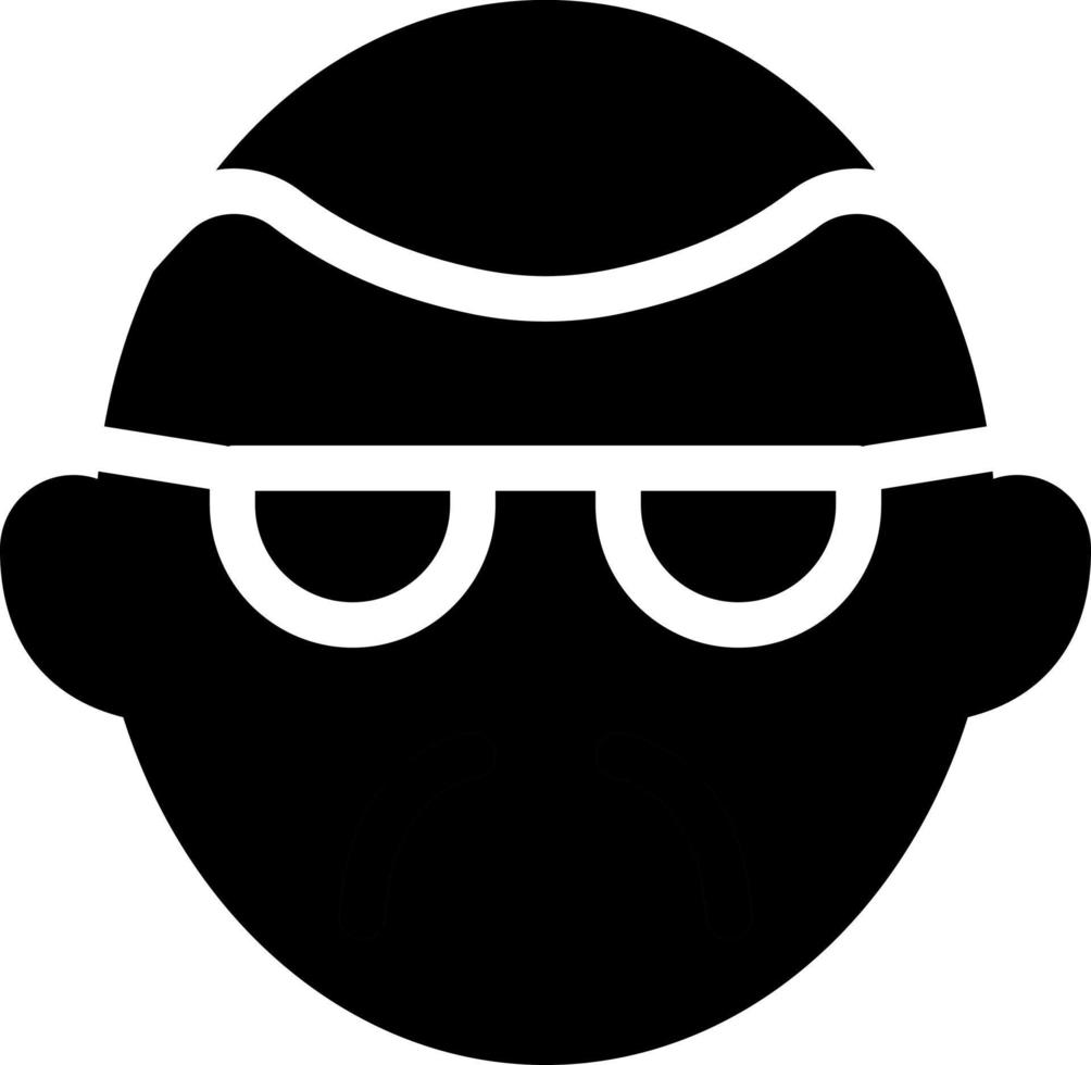 illustrazione vettoriale di gangster su uno sfondo simboli di qualità premium. icone vettoriali per il concetto e la progettazione grafica.