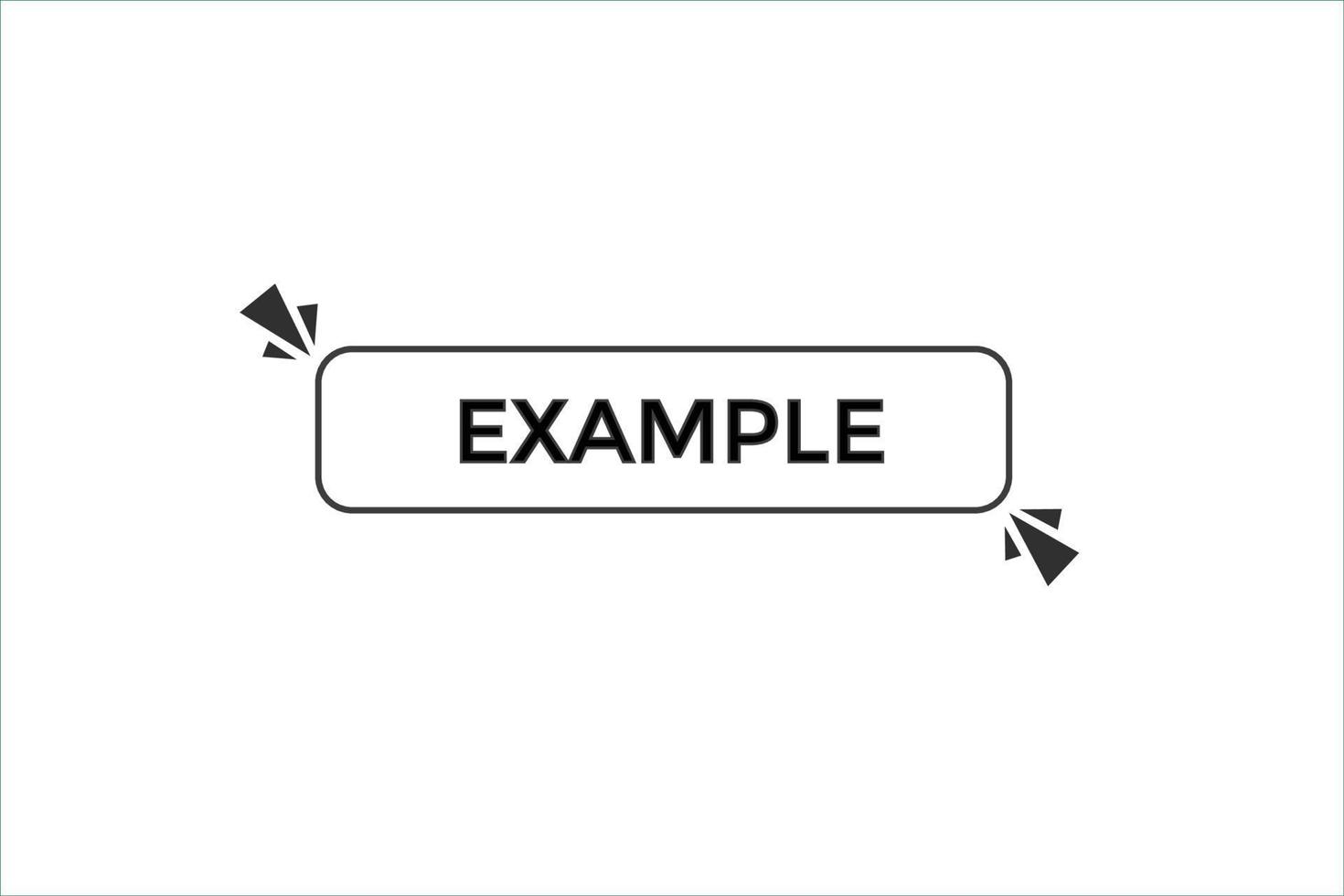esempio vectors.sign etichetta bolla discorso esempio vettore