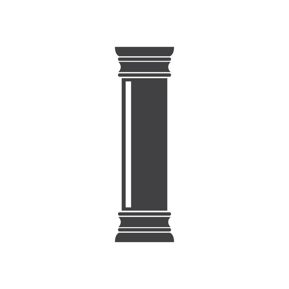 pilastro logo vettore modello illustrazione
