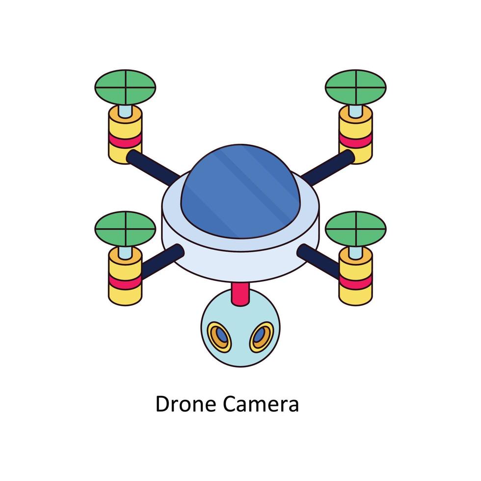 ar networking vettore isometrico icone. semplice azione illustrazione azione