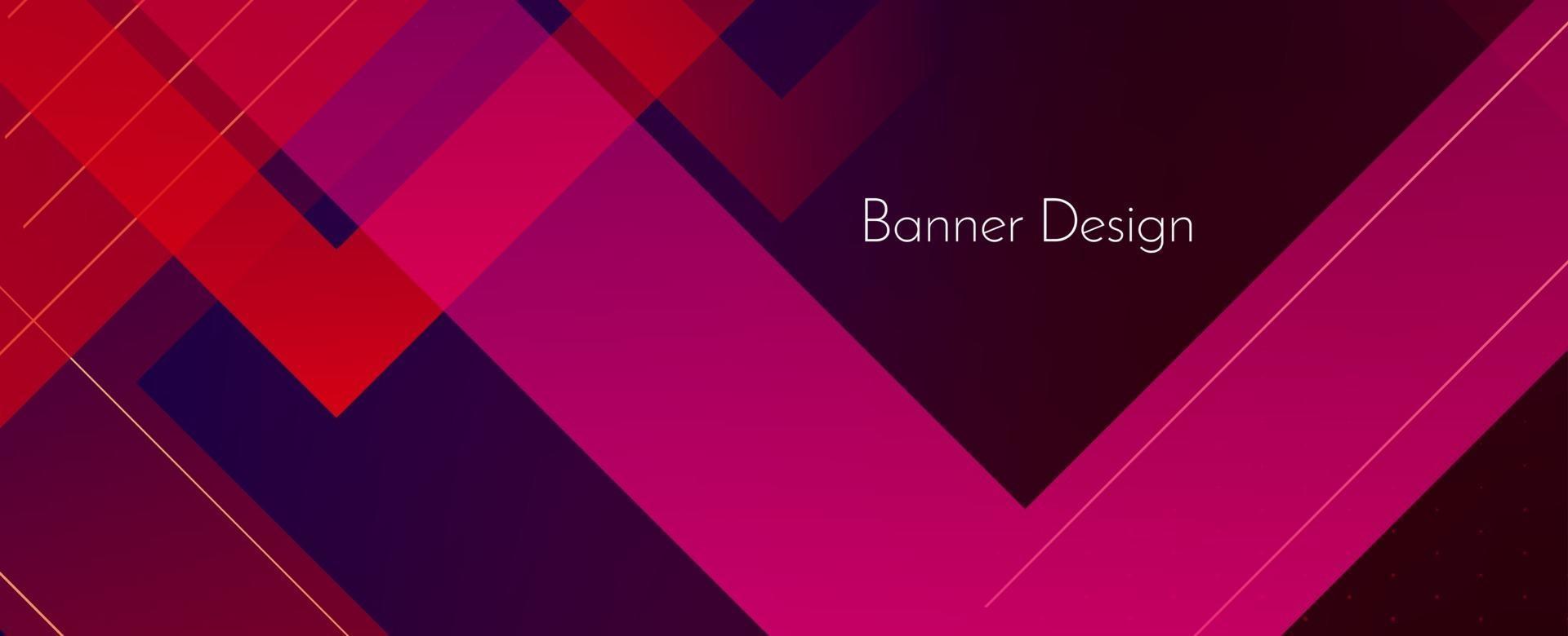 astratto scuro geometrico colorato moderno banner decorativo design sfondo vettore