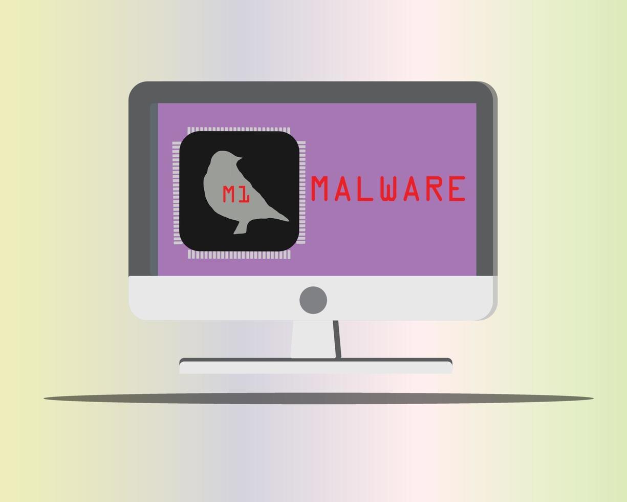 malware passero d'argento vettore