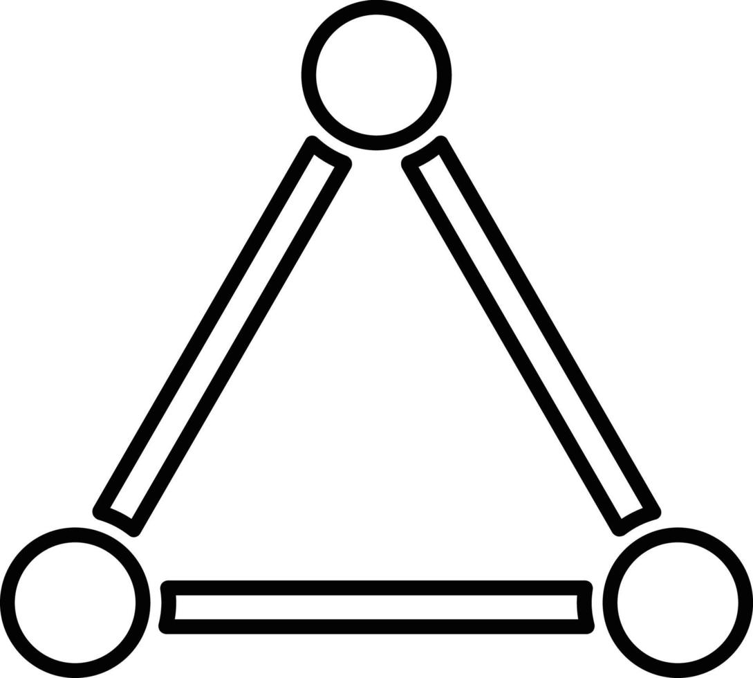 linea vettore icona connessione, Rete. schema vettore icona su bianca sfondo
