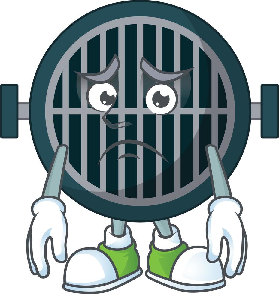 cartone animato personaggio di griglia vettore