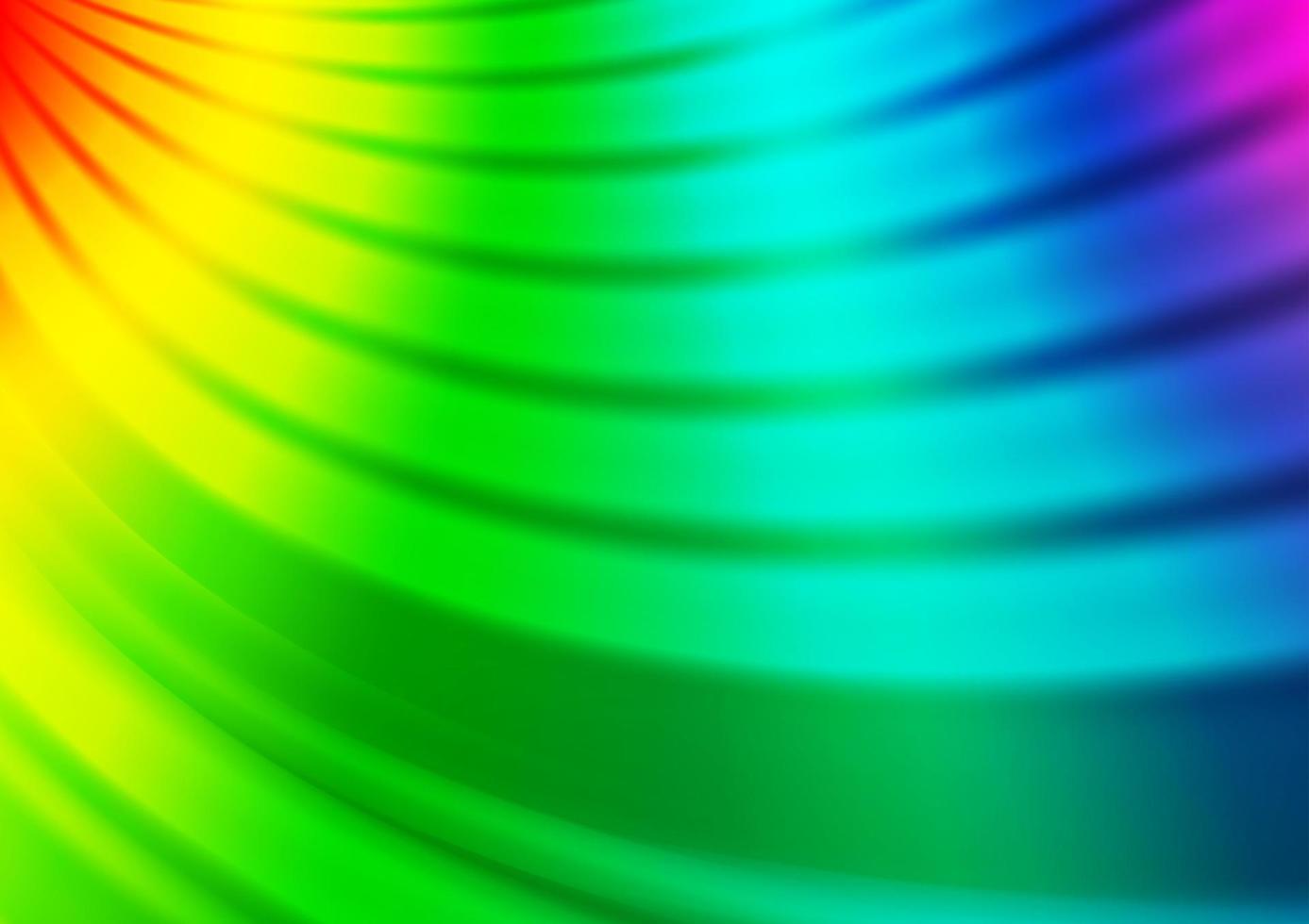 luce multicolore, modello luminoso astratto di vettore arcobaleno.