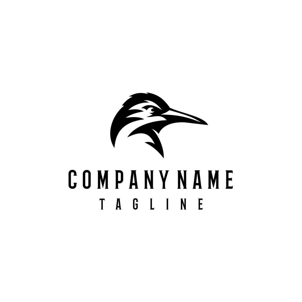 bestiame Airone uccello logo design. eccezionale bestiame Airone uccello sagoma. un' bestiame Airone uccello logotipo. vettore
