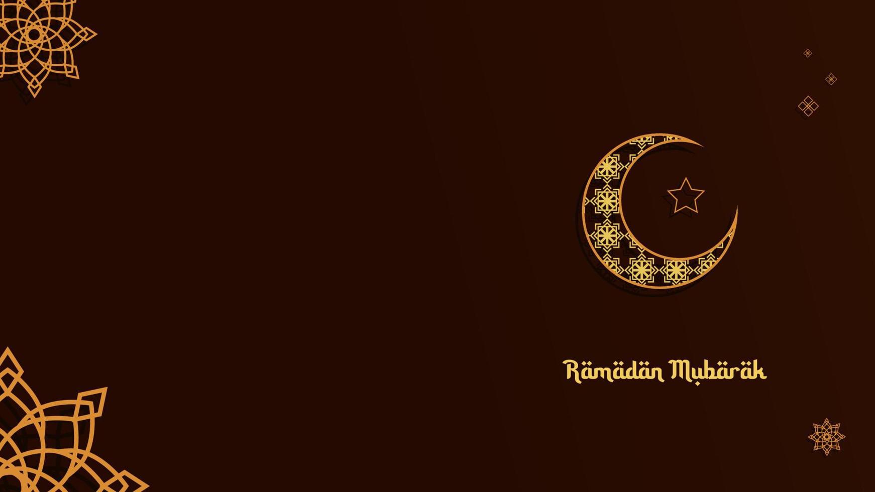 Ramadan kareem disegni. islamico saluto sfondo modello. vettore