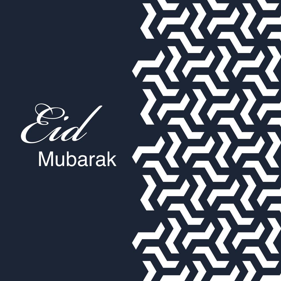 eid mubarak design modello per sociale media vettore