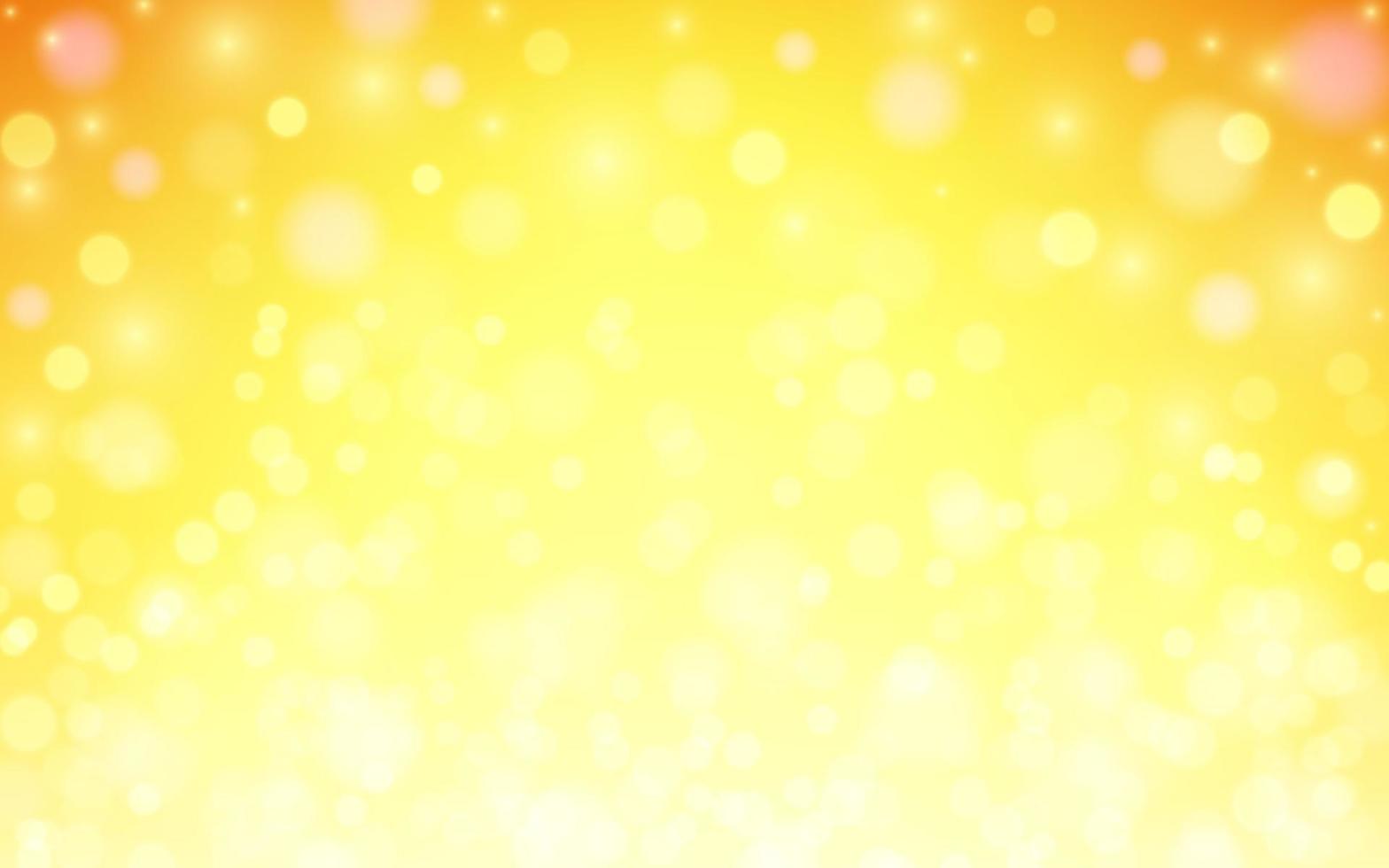 giallo lusso bokeh morbido leggero astratto sfondo, vettore eps 10 illustrazione bokeh particelle, sfondo decorazione