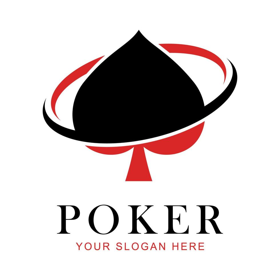 poker vettore logo