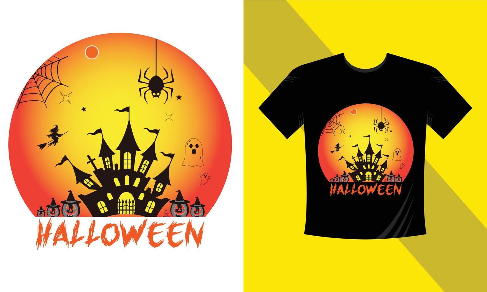 nuovo Halloween maglietta design vettore