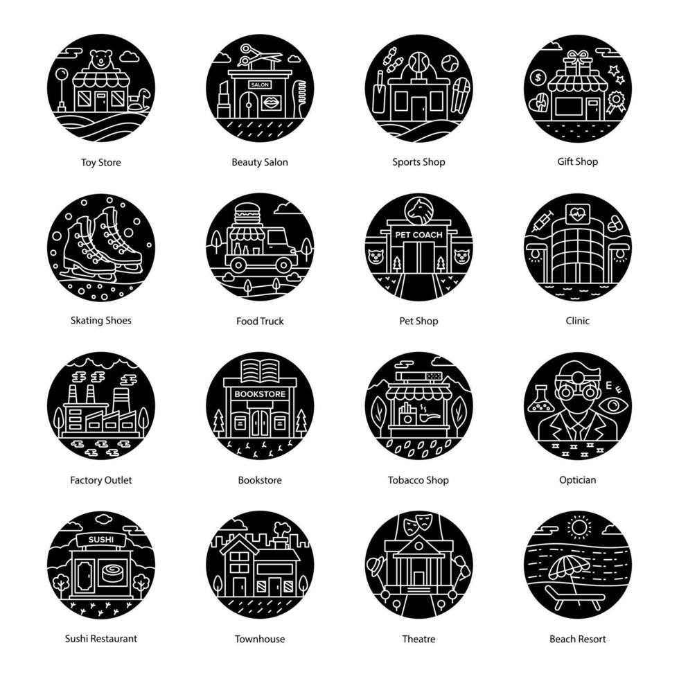 vita di città ecologica vettore