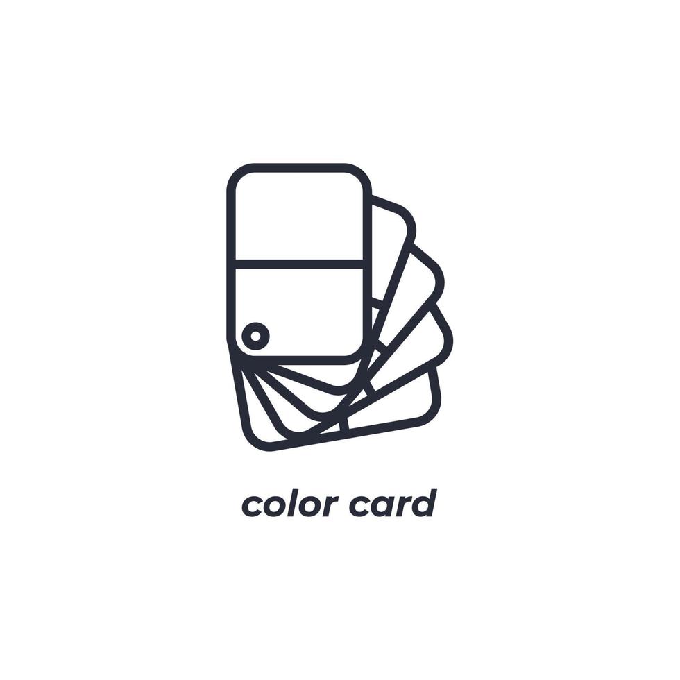 vettore cartello colore carta simbolo è isolato su un' bianca sfondo. icona colore modificabile.
