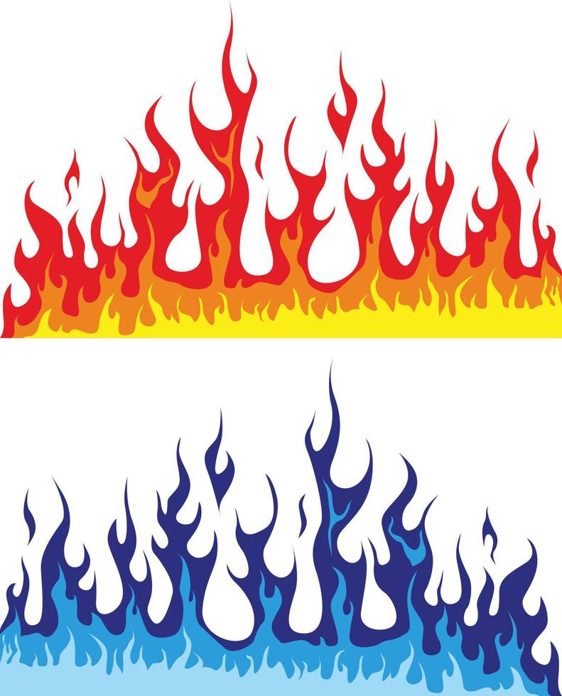 fiamma fuoco azione vettore Immagine illustrazioni