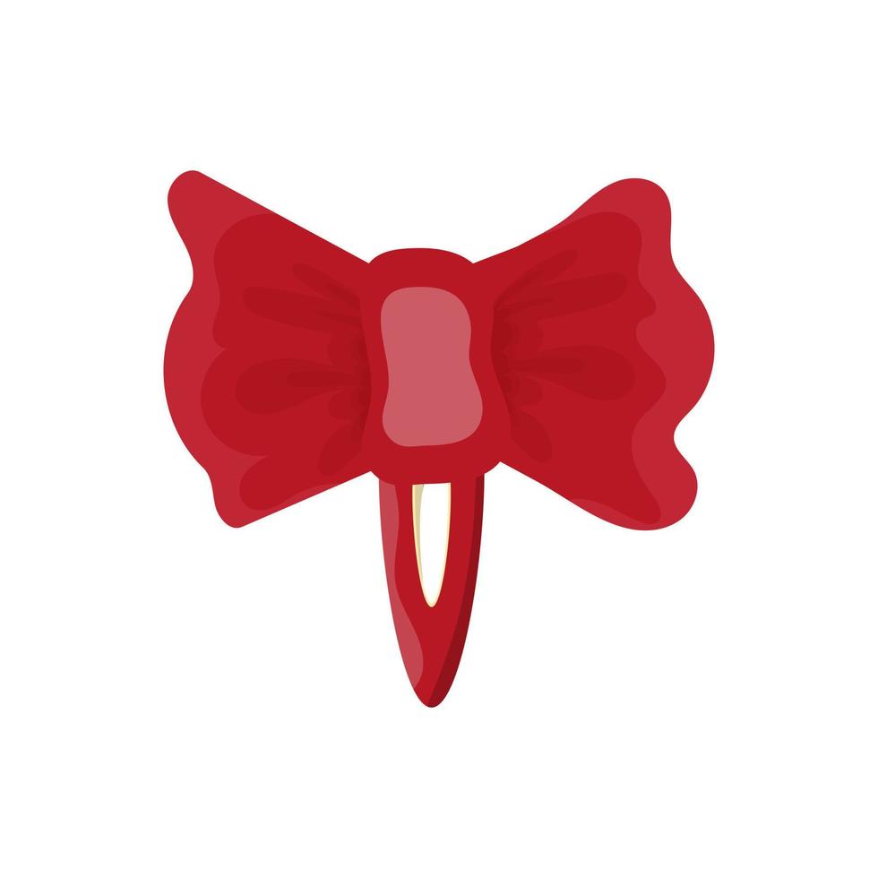 rosso femmina forcina isolato su bianca sfondo. cartone animato stile. vettore. vettore