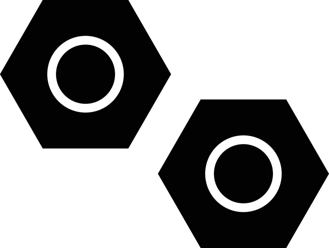 illustrazione del design dell'icona di vettore del dado