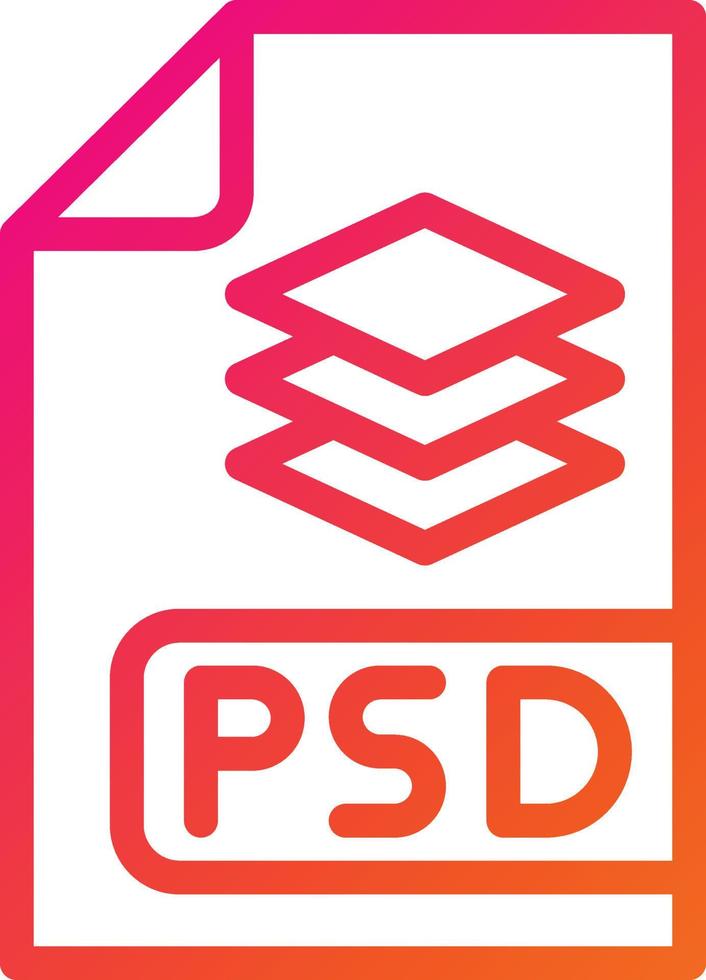 PSD file vettore icona design illustrazione