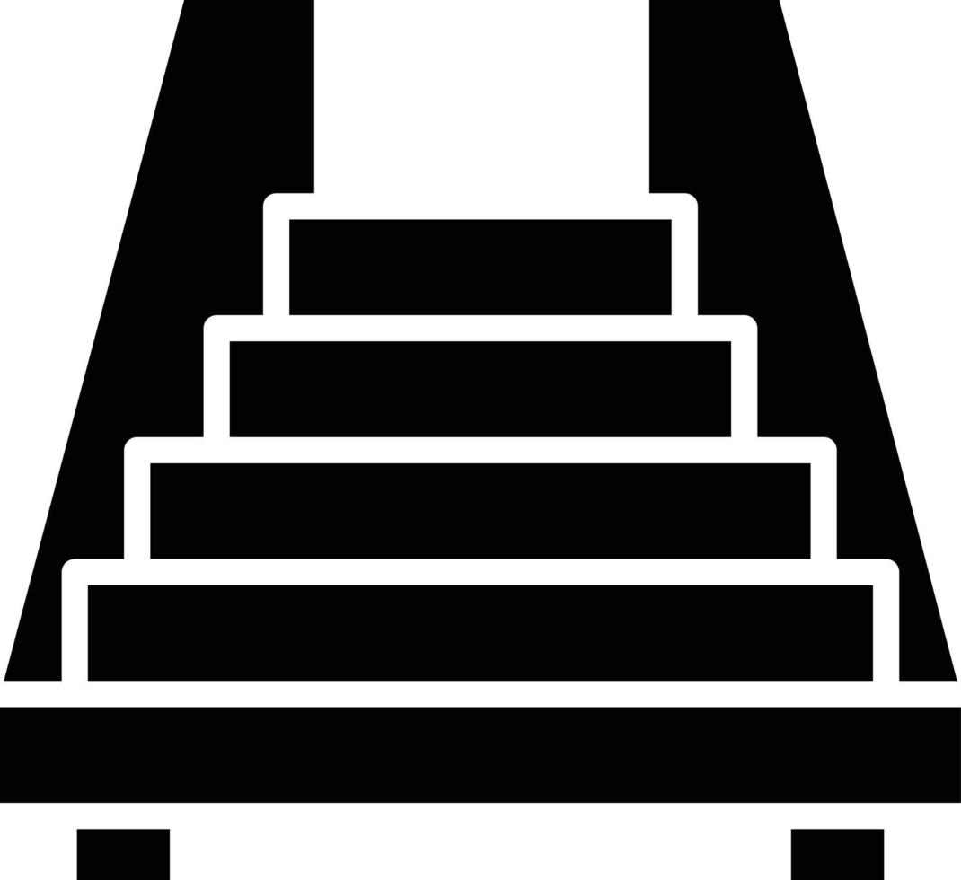 illustrazione del design dell'icona di vettore delle scale