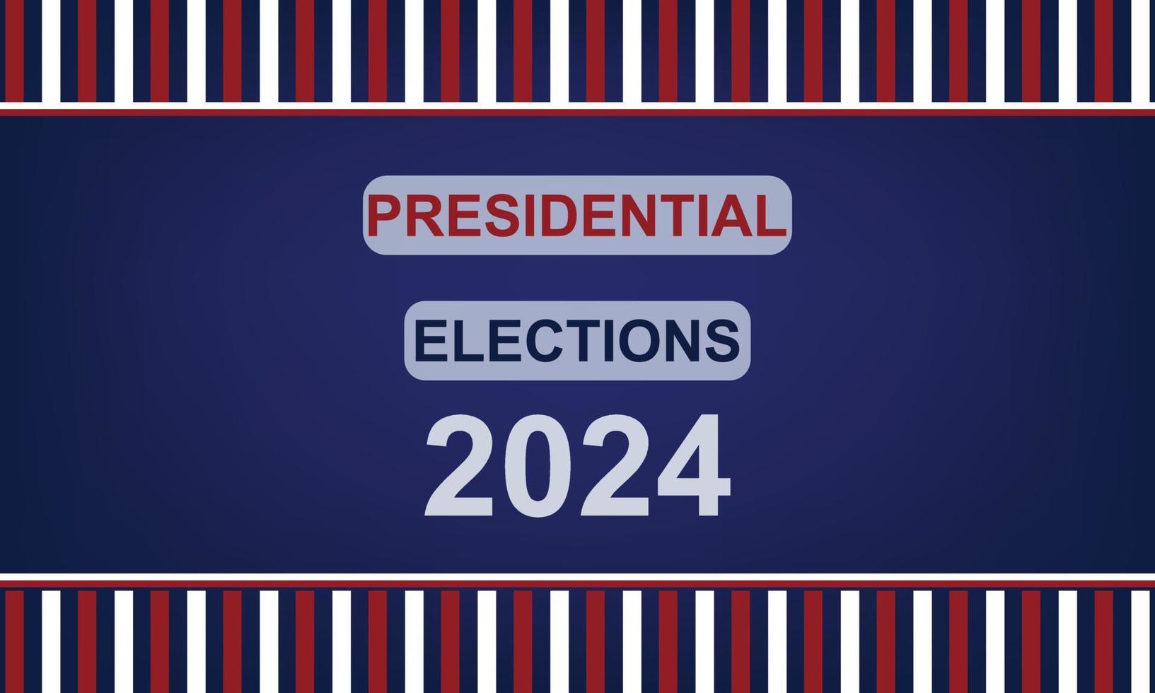 elezioni 2024 nel unito stati di America. vettore illustrazione.