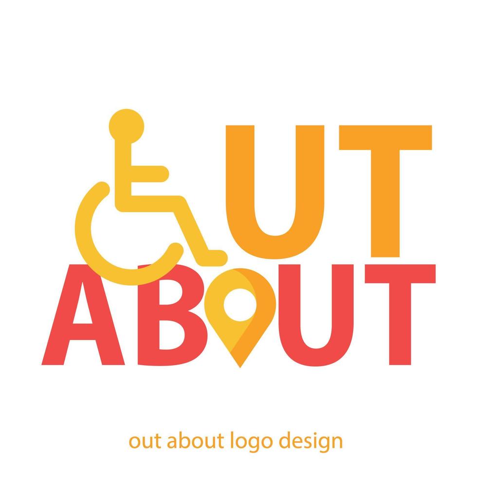 posizione, modello di progettazione del logo pin vettore