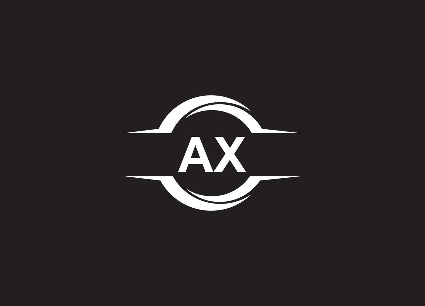 iniziale un' X minimalista moderno logo identità vettore