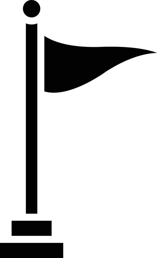 illustrazione del design dell'icona del vettore di bandiera