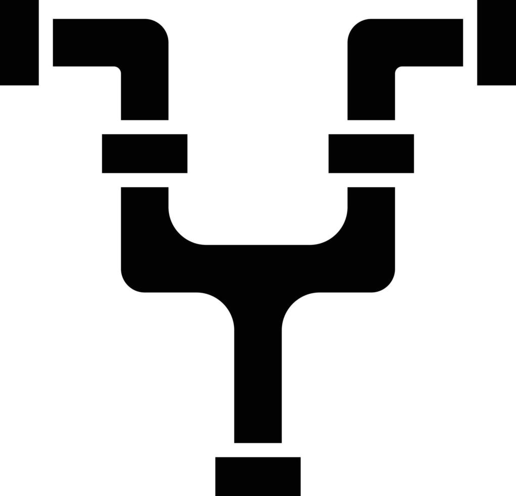 illustrazione del design dell'icona del vettore del tubo