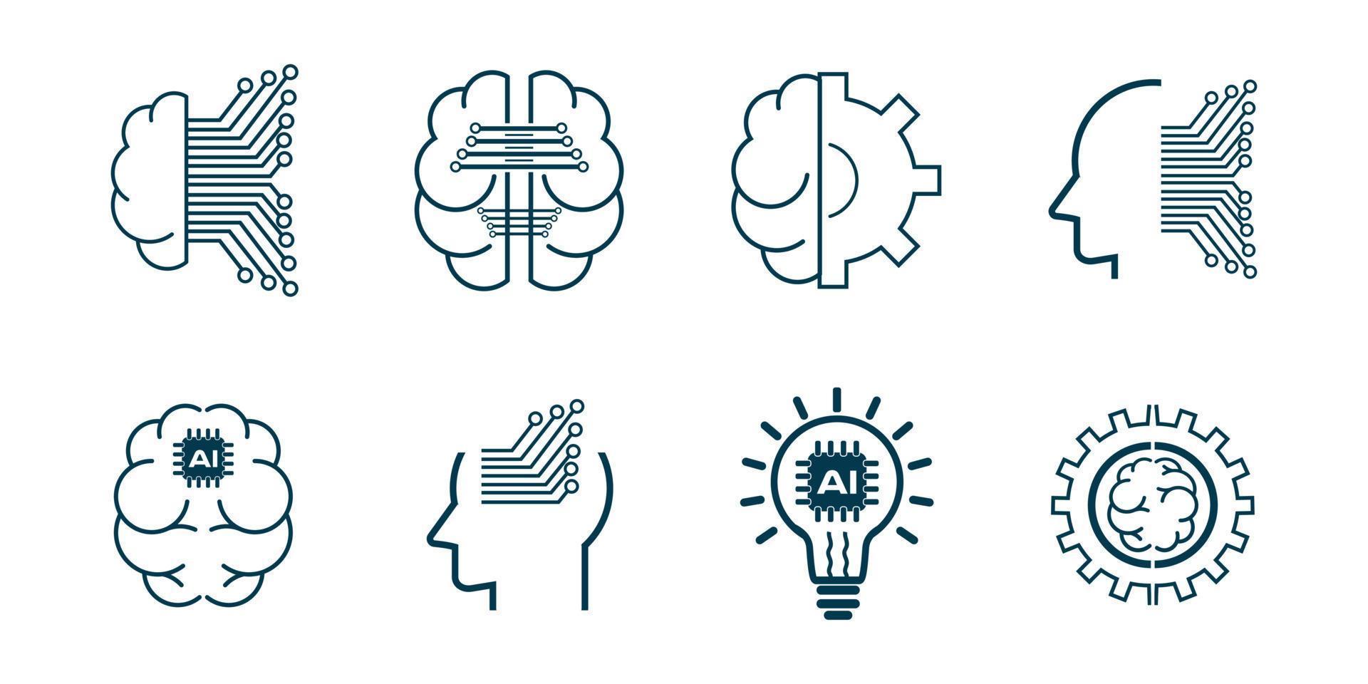 impostato di icone innovazione, come come analisi, tecnologia, avviare, attività commerciale soluzione e di più. vettore illustrazione isolato su bianca sfondo