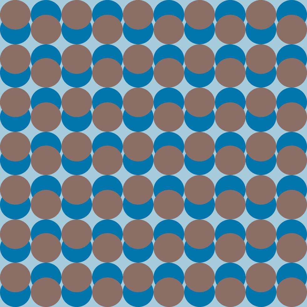 gemello Due tono merge cerchio squillare blu e Marrone sfondo morbido pastello sfondo vettore