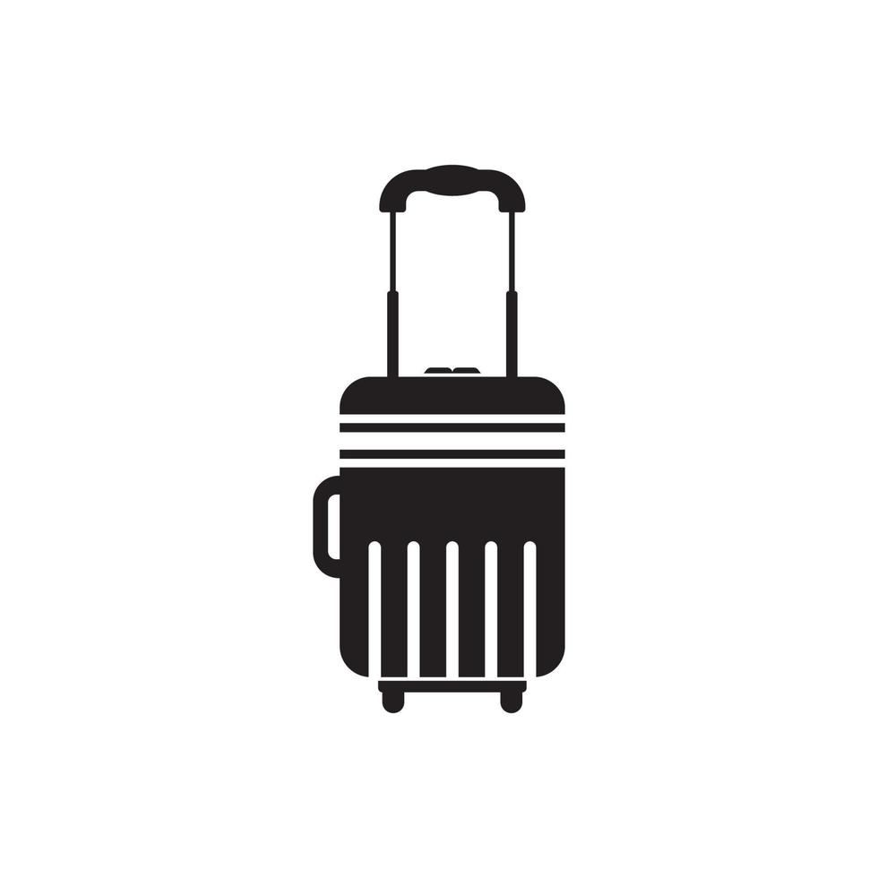 valigia icona vettore illustrazione design