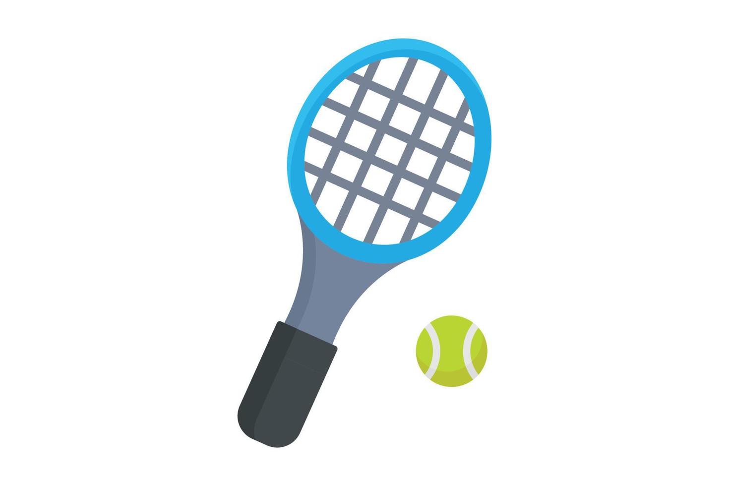 tennis icona illustrazione. icona relazionato per sport. piatto icona stile. semplice vettore design modificabile