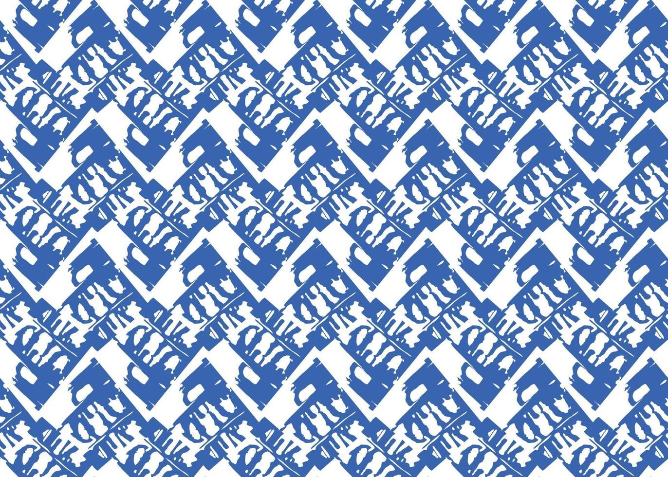 Vector texture di sfondo, seamless pattern. colori disegnati a mano, blu, bianchi.