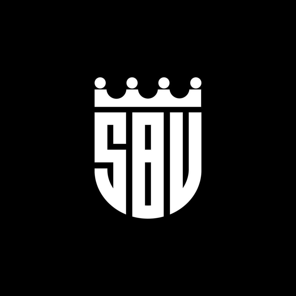 sbu lettera logo design nel illustrazione. vettore logo, calligrafia disegni per logo, manifesto, invito, eccetera.