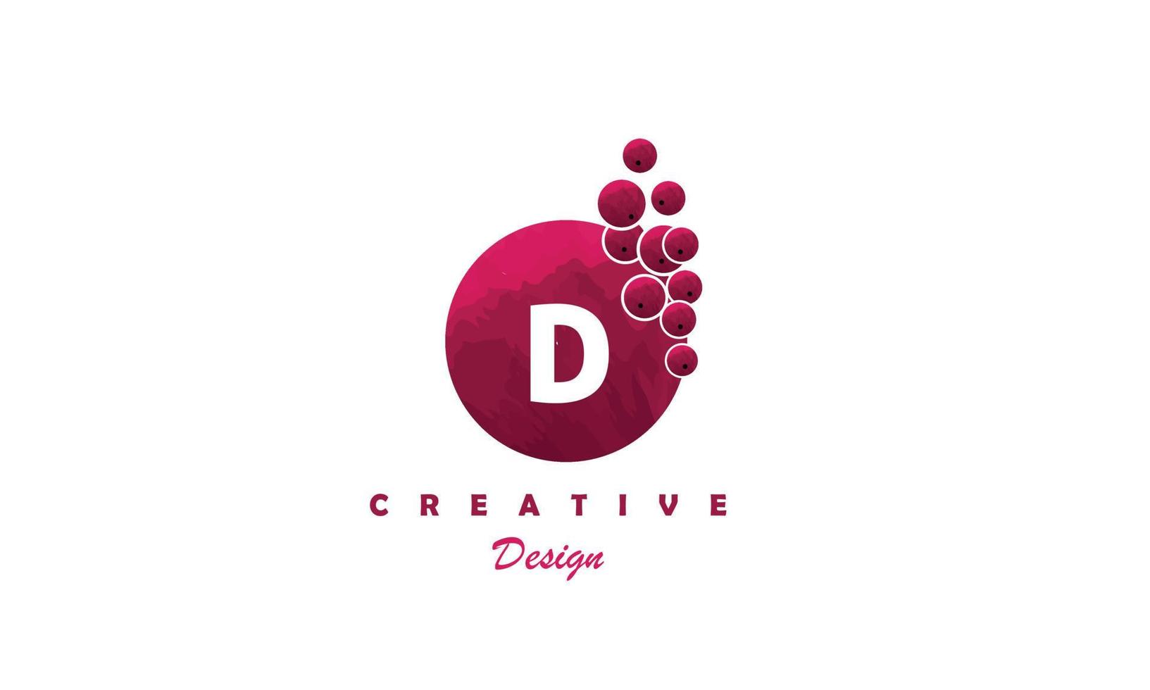 d logo design vettore