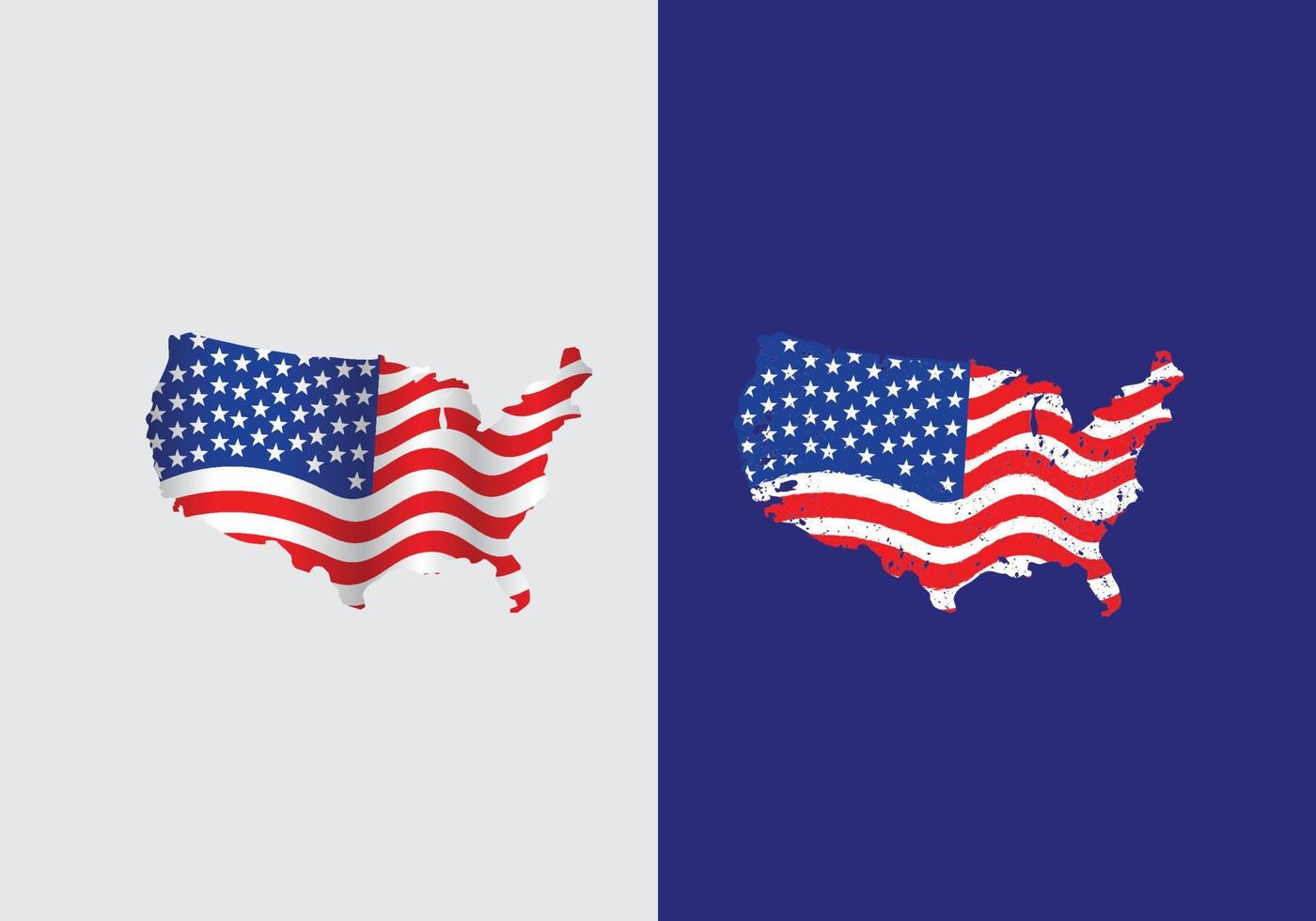unito stati di America icona bandiera simbolo cartello vettore