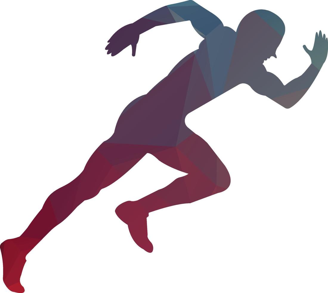 fisioterapia trattamento design modello vettore con persone correre. colorato vettore Salute. fisioterapia clinica logo. fisioterapia logo